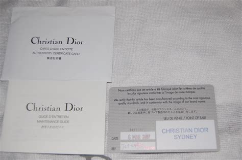 dior authenticity